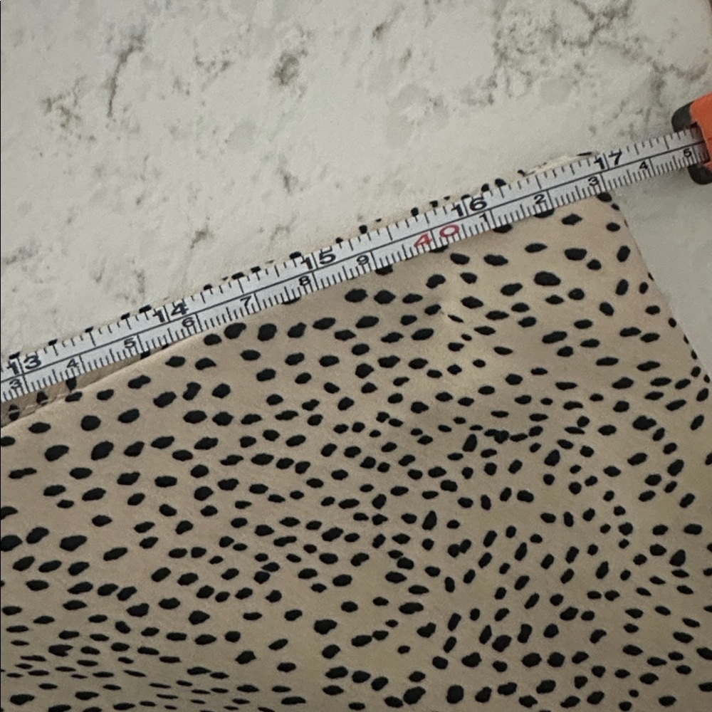 Rachel Zoe Cream Midi Skirt with Black Speckle Print - Picture 3 of 3